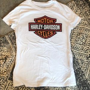 Harley Davidson logo tee size extra small